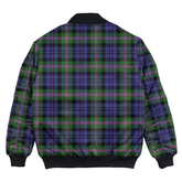 Clan Baird Modern Tartan Bomber Jacket OG91 Baird Modern Tartan Tartan Bomber Jacket